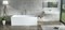 Ванна из искусственного камня NS Bath NSB-17730G 170x73 белая глянцевая - фото 1606073