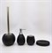 Керамический набор для ванной чёрный BL-spray 50 - фото 2512990
