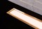 Душевой лоток Pestan Confluo Premium White Glass Line 750 Gold - фото 3992088