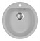 Мойка кухонная AquaGranitEx M-07 (310) серый - фото 3993090