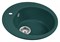 Мойка кухонная AquaGranitEx M-08 (305) зеленый - фото 3993127