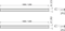 Pейка AlcaPlast для пола с уклоном APZ906M/1200 двухсторонняя, универсальная, 1,2 м - фото 4144210