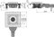 Сливной трап AlcaPlast APV110 из нержавеющей стали экстра низкий 130x130 - фото 4145528