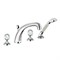 Смеситель на борт ванны Kludi Adlon 5152405G5 - фото 4253623