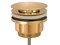 Донный клапан универсальный Grocenberg GB106GO золото - фото 4299986