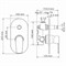 Смеситель для душа WasserKRAFT Dill 6100 6151 - фото 4302725