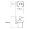 Дозатор для жидкого мыла WasserKRAFT Lopau K6000 K-6099 - фото 4303394