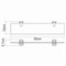 Полка стеклянная WasserKRAFT Oder K3000 K-3024 - фото 4303528