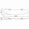 Полка стеклянная WasserKRAFT Lippe K6500 K-6524 - фото 4304011