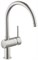 Смеситель для кухни GROHE Minta с C-изливом суперсталь 32917DC0 - фото 4306346