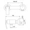 Смеситель для душа Jacuzzi Ray 0IO00028JA00 хром - фото 4332736
