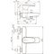 Смеситель для ванны Paini Parallel 47CR111LMKM хром - фото 4340973