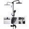 Душевая стойка со смесителем Gappo G2450 черная матовая - фото 4358411