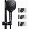 Душевая стойка со смесителем Gappo G2450 черная матовая - фото 4358412