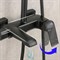 Душевая стойка со смесителем Gappo G2450 черная матовая - фото 4358415