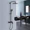 Душевая стойка со смесителем Gappo G2450 черная матовая - фото 4358417